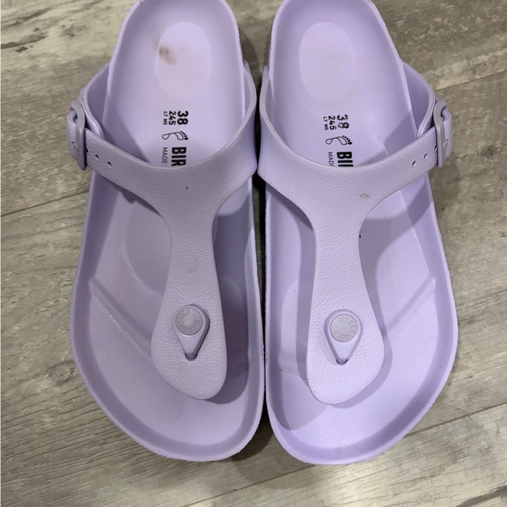 Birkenstock Light Purple Slip-On Sandals